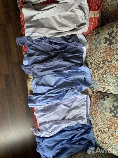 Рубашки белые 152 на мальчика