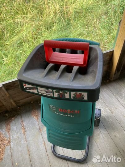 Садовый измельчитель bosch