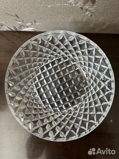 Ваза хрустальная СССР 22см