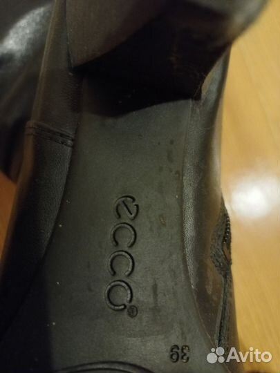 Сапоги женские натуральная кожа, р. 39