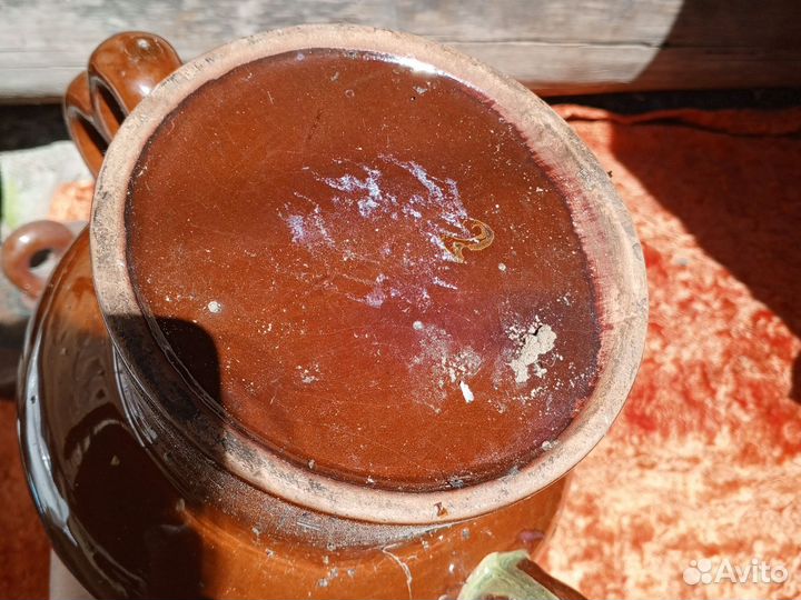 Горшок керамический супница СССР