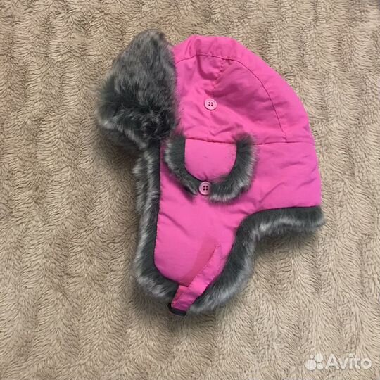 Шапка ушанка женская