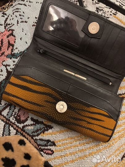 Кошелек кожа ската