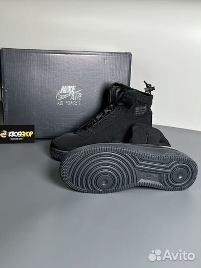 Кроссовки Nike Air Force 1 Shell Black