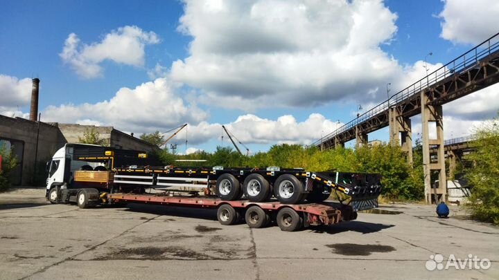 Полуприцеп трал (тяжеловоз) Saab 9891, 2023