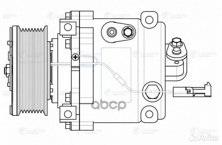 Компрессор кондиционера 21214 4x4 Urban (14)