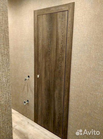 Скрытая дверь под отделку