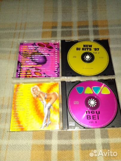 DJ Hits. Зарубеж.techno-dance 90-х г.12 аудио cd