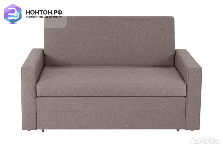 Диван выкатной Виктория-5 коричневый