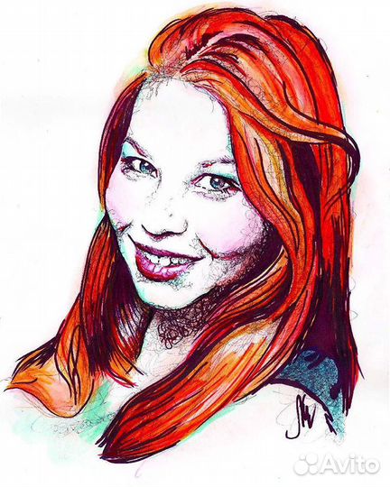 Портреты, иллюстрации на заказ Отличный подарок