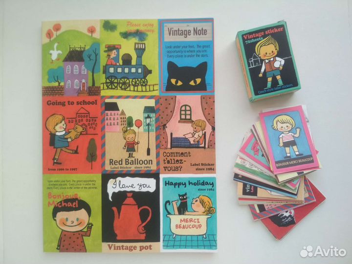 Тетрадь наклейки Artbox Южная Корея