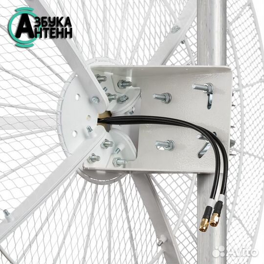 Cборная Параболическая mimo антенна kroks 24 dBi
