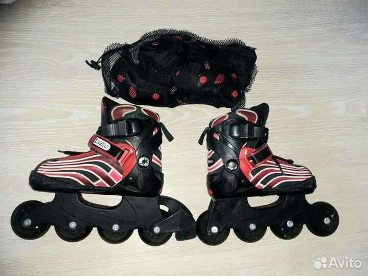 Роликовые коньки детские раздвижные