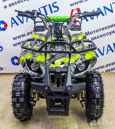 Детский квадроцикл ATV classic mini Зеленый ананас
