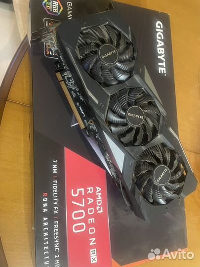 Видеокарта rx 5700 gigabyte