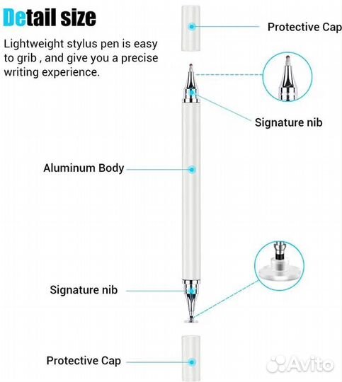 Универсальный стилус для планшетов forall Pencil