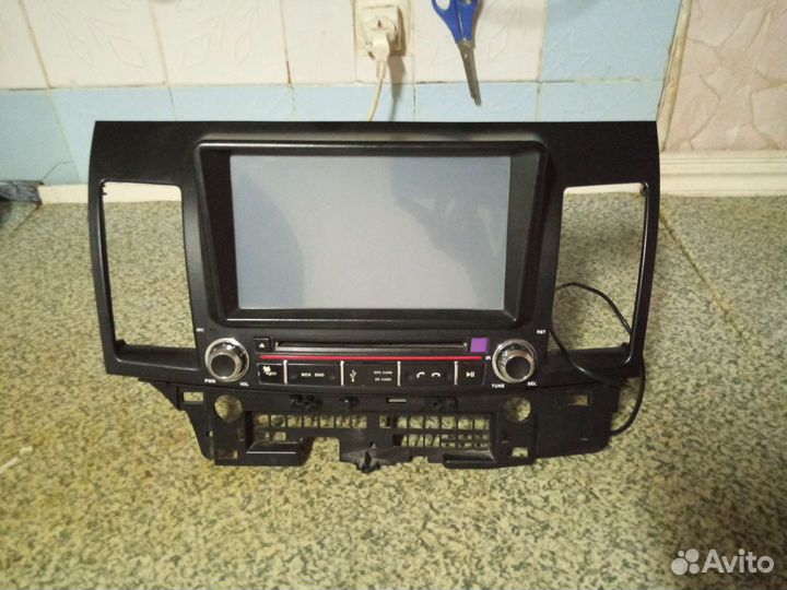 Магнитола на mitsubishi lancer 10 оригинал