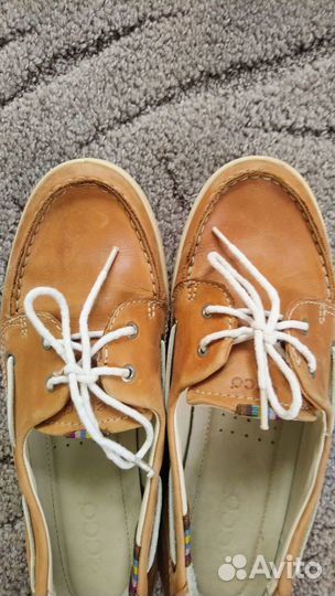 Лоферы ecco кожа 25 см