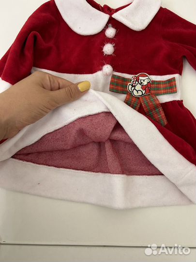 Новогоднее платье 62 68