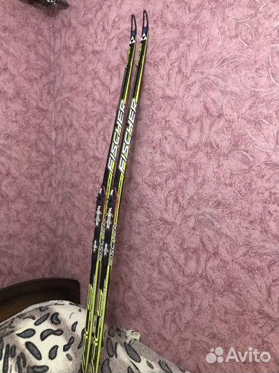 Лыжи беговые fisher carbonlite