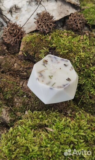 Ароматическая свеча ручной работы