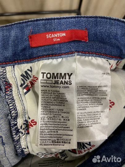 Джинсы Tommy Hilfiger оригинал