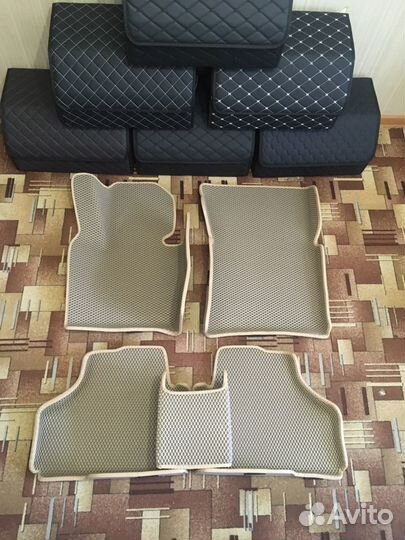 Коврики ева eva эва 3d с бортами