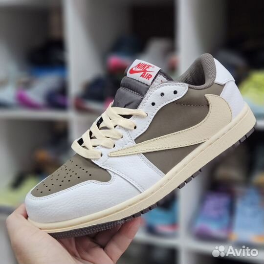 Кроссовки Nike Air Jordan 1 Travis Scott, 41-45