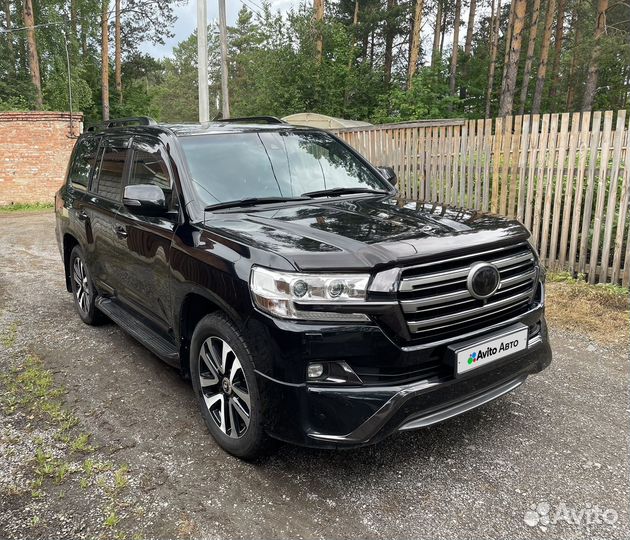 Toyota Land Cruiser 4.5 AT, 2018, 190 000 км