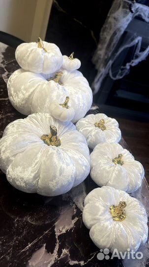 Тыквы декоративные к хэллоуину