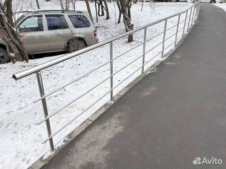 Перила из нержавейки