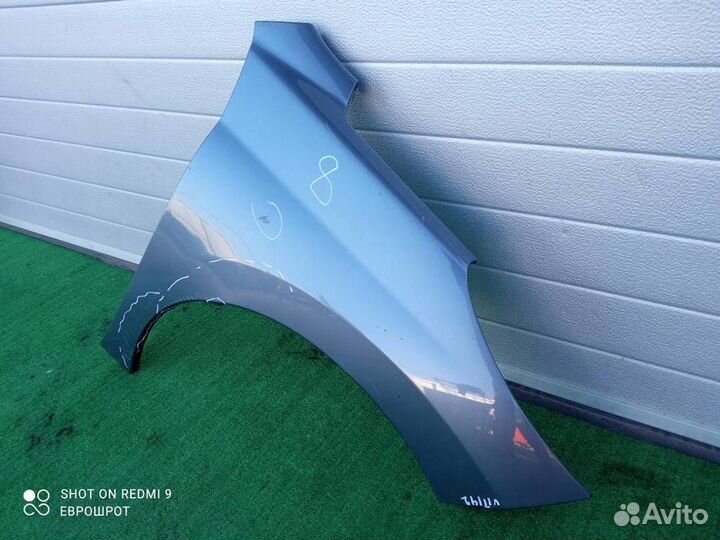 Крыло переднее правое Peugeot 207 (2006-2012)