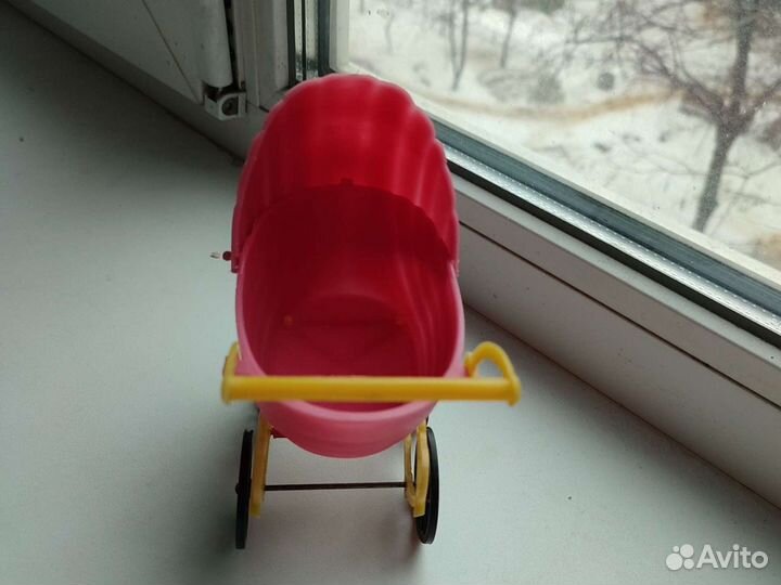 Коляска для пупсов Кругозор СССР игрушечная