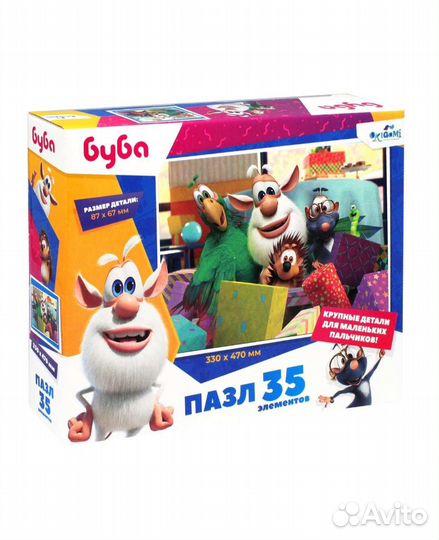 Пазлы 35 шт
