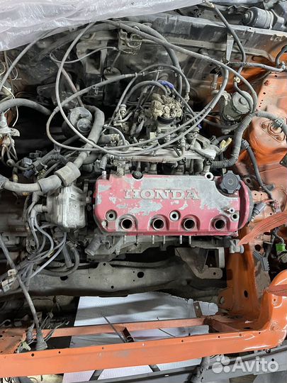 Двигатель honda d13b logo civic