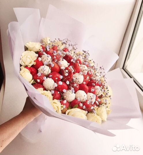 Клубника в шоколаде без красителей