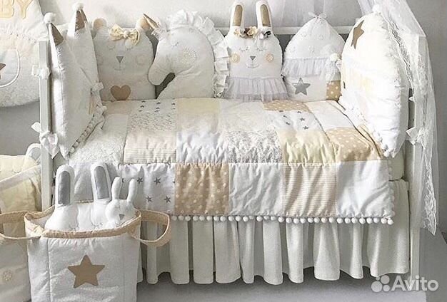 Бортики в кроватку