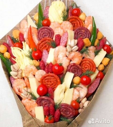 Колбасный букет