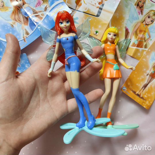 Эксклюзивные фигурки Winx reboot Kinder Maxi 2023