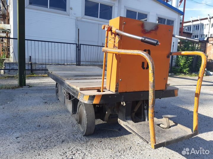 Электротележка платформенная