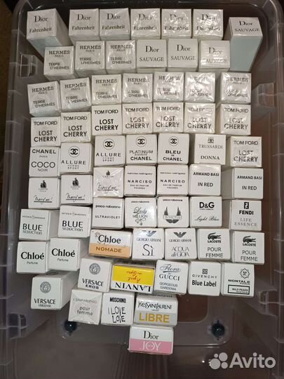 Остатки парфюмерии 60 мл