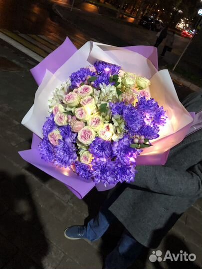 Светящийся букет