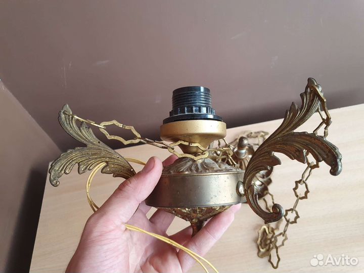 Люстра бронза СССР