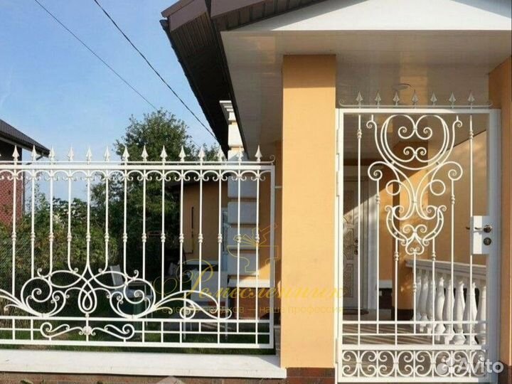 Кованный забор с гарантией