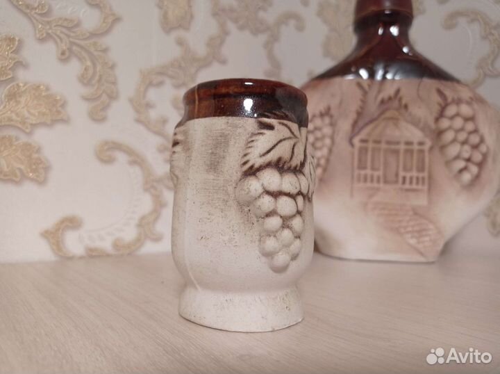 Графин СССР глина