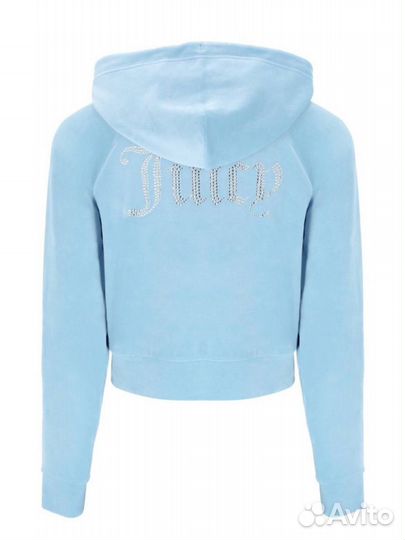 Велюровая толстовка juicy couture