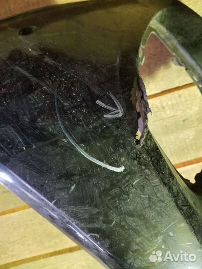 Mercedes GLC 2017 Бампер передний