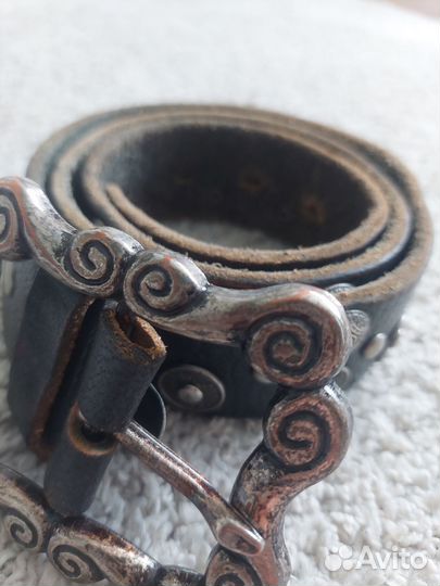 Ремень женский кожаный