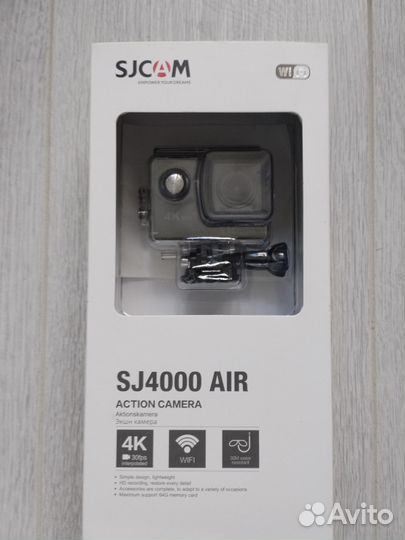Экшн камера sjcam sj4000 AIR wifi
