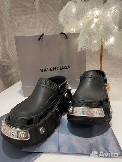 Сабо balenciaga x crocs